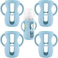 4 Pack Silicone Sleeves for Avent Natural Glass Baby Bottles, Silicone and by Unknown
