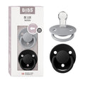 BIBS Pacifiers - De Lux Collection | BPA-Free Round Nipple | Silicone | Made in by BIBS