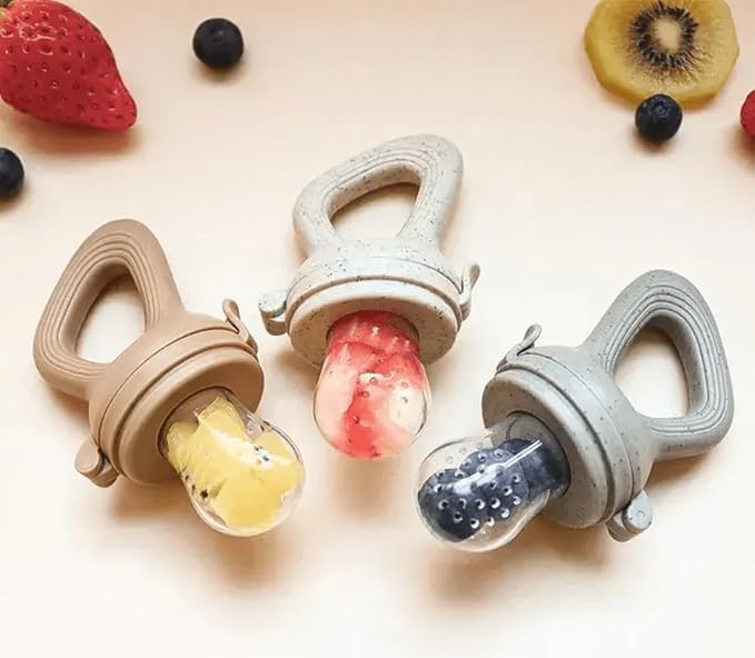Avee & Co Silicone Teething Pacifier and Fresh Fruit Feeder, Baby Pacifier - Image 2