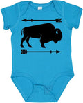 inktastic Buffalo Cute Animal Western Baby Bodysuit by Inktastic