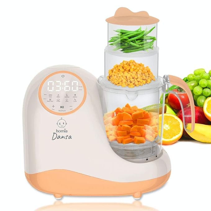 Baby Food Maker Chopper Grinder by homia