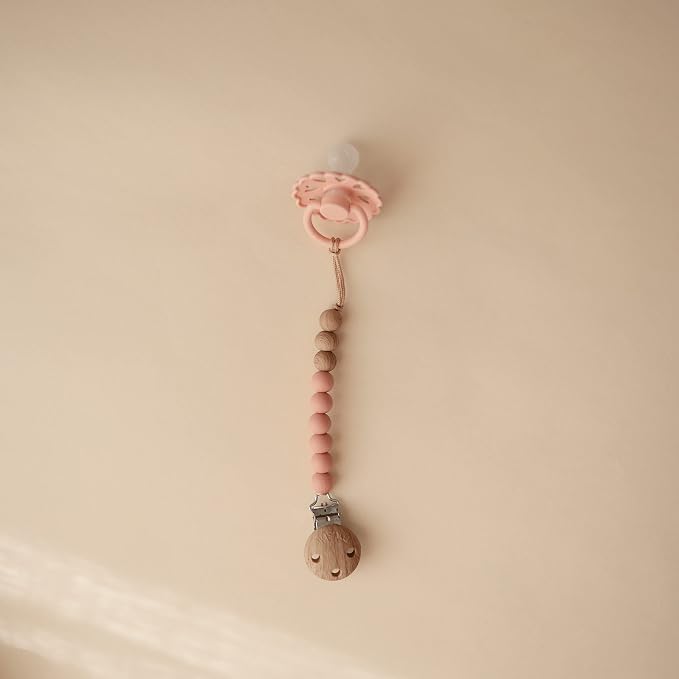 mushie 100% Silicone Baby Pacifier Clip BPA Free | Eva - Image 2