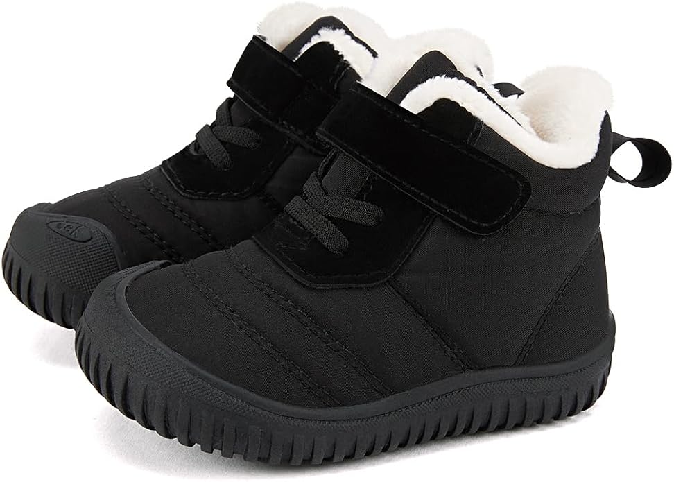 BMCiTYBM Toddler Baby Snow Boots Winter Shoes Boys Girls Cold Weather Baby Faux by BMCiTYBM