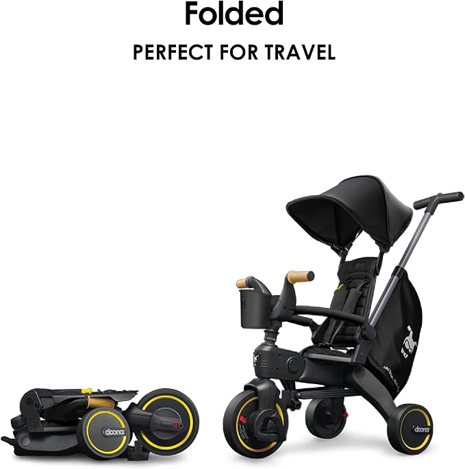 Doona Liki Trike S5, Nitro Black - Image 6