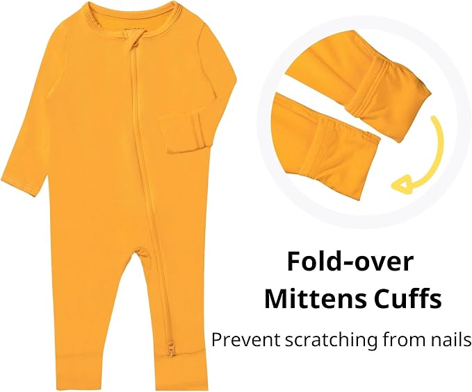 GUISBY Baby Pajamas with Mitten Cuffs - Image 3