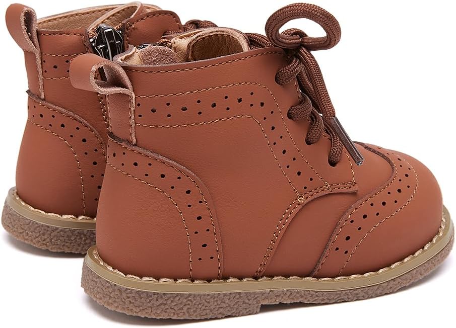 BMCiTYBM Baby Boys Girls Boots Infant Shoes First Walking Booties - Image 5