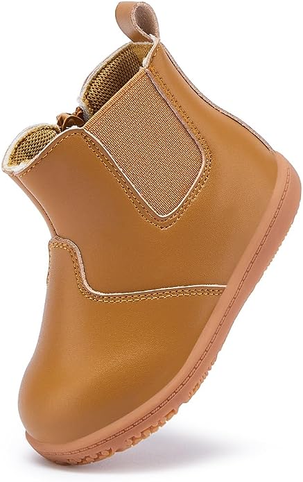 BMCiTYBM Baby Boys Girls Boots Infant Shoes First Walking Booties - Image 3