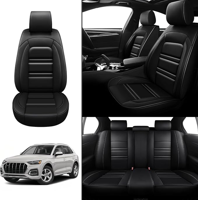 Seat Covers for Audi q5 2009-2025 | 5-Seats Leather Seat Covers - Image 2