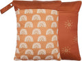 2 Pack Wet Dry Bags for Baby Cloth Diapers&Breast Pump Parts, Waterproof by Smarbore