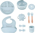 Personalized Silicone Baby Feeding Set by Unknown
