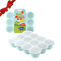 Samuelworld Baby Breast Milk and Food Storage Container, 12 Portions x 2.5oz by Samuelworld
