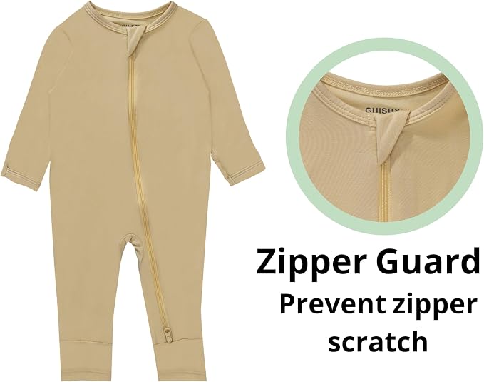 GUISBY Baby Pajamas with Mitten Cuffs - Image 2