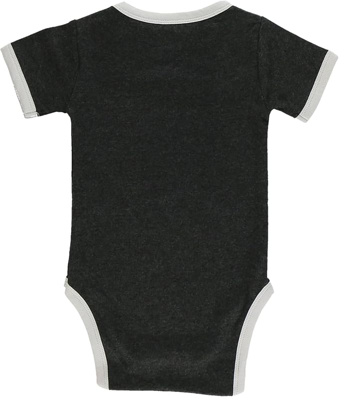Lazy One Cute Unisex Baby Bodysuit, Cute Animal Designs, 6-18 Months - Image 2