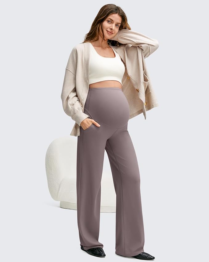 G4Free BareFeel Maternity Dress Yoga Pants - Image 6