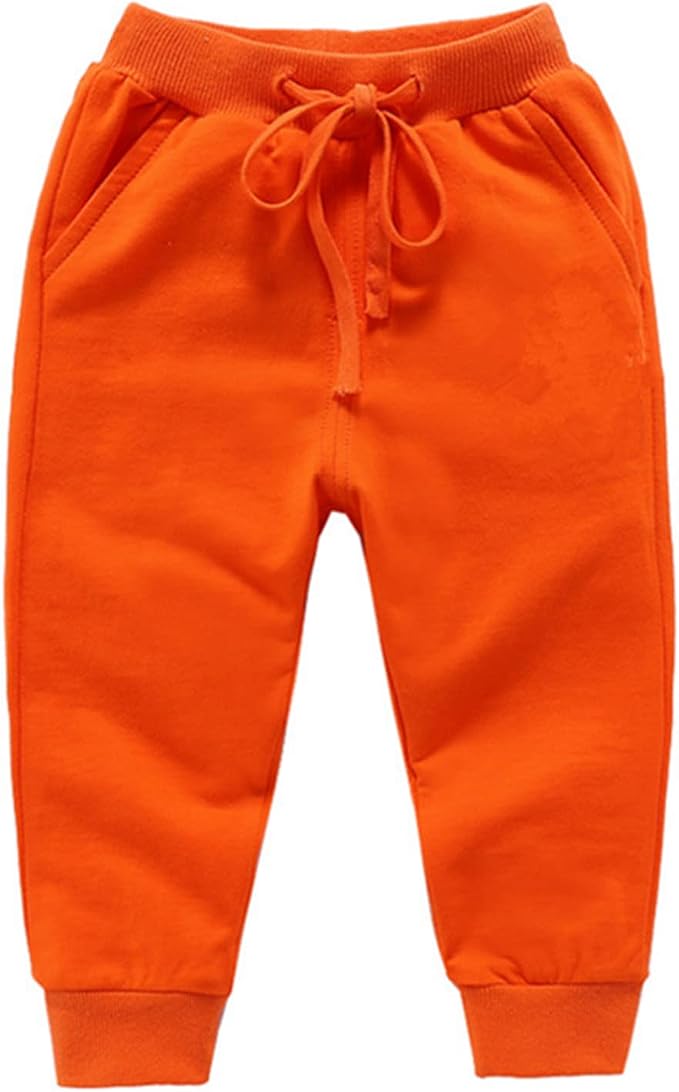 CuteOn Unisex Toddler Jogger Pants Kids Cotton Elastic Waist Winter Baby by CuteOn