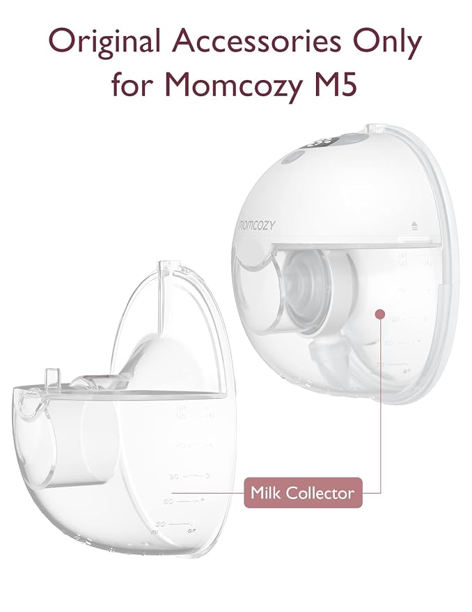 Momcozy Original M5 Replacement Accessories Milk Bowl, Milk Collector Only - Image 2