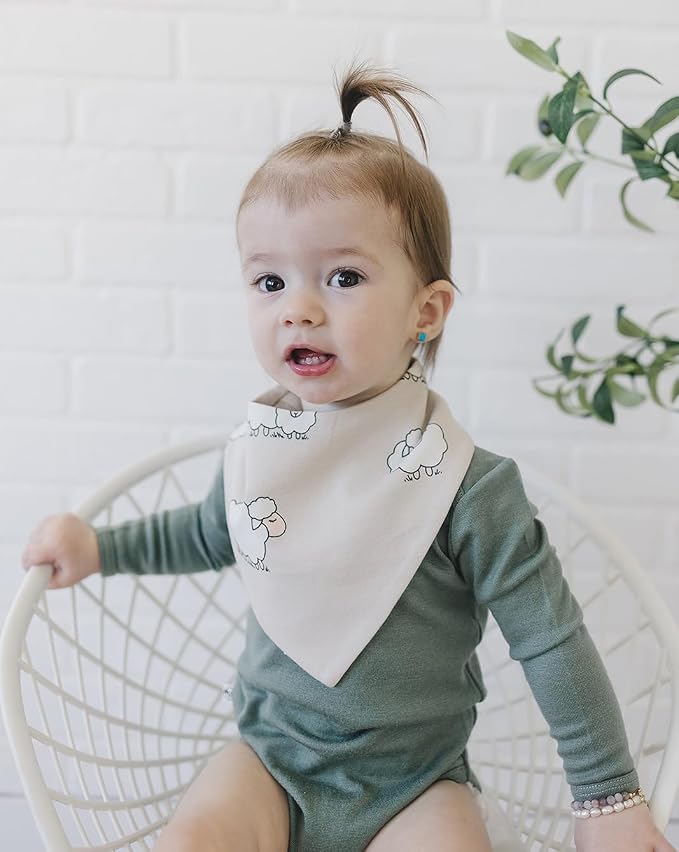 Woolino Merino Wool Baby Bibs - Image 5
