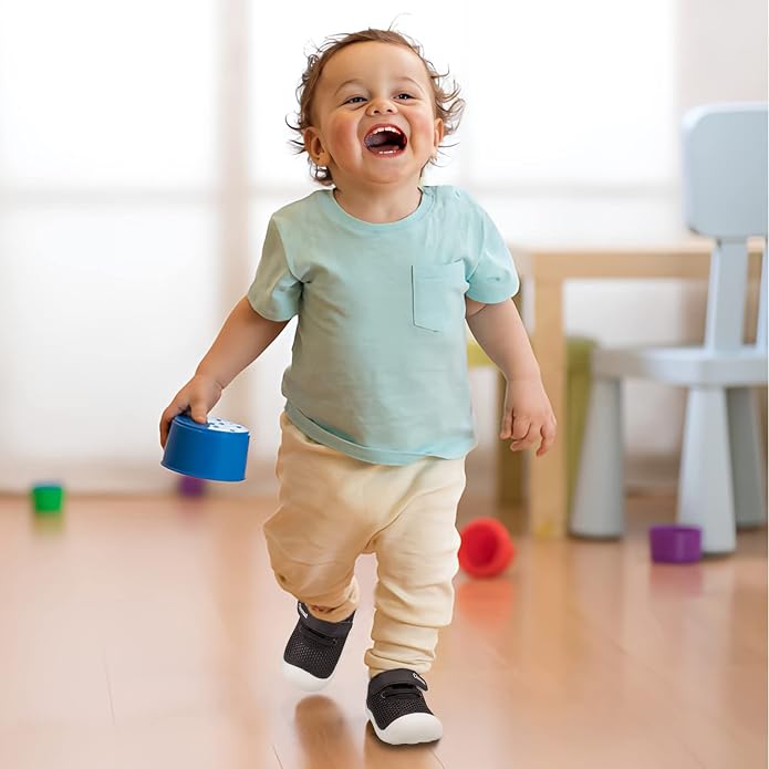 Baby Walking Shoes Toddler Girl Boy Soft Sole Breathable Cotton Canvas Shoes - Image 6