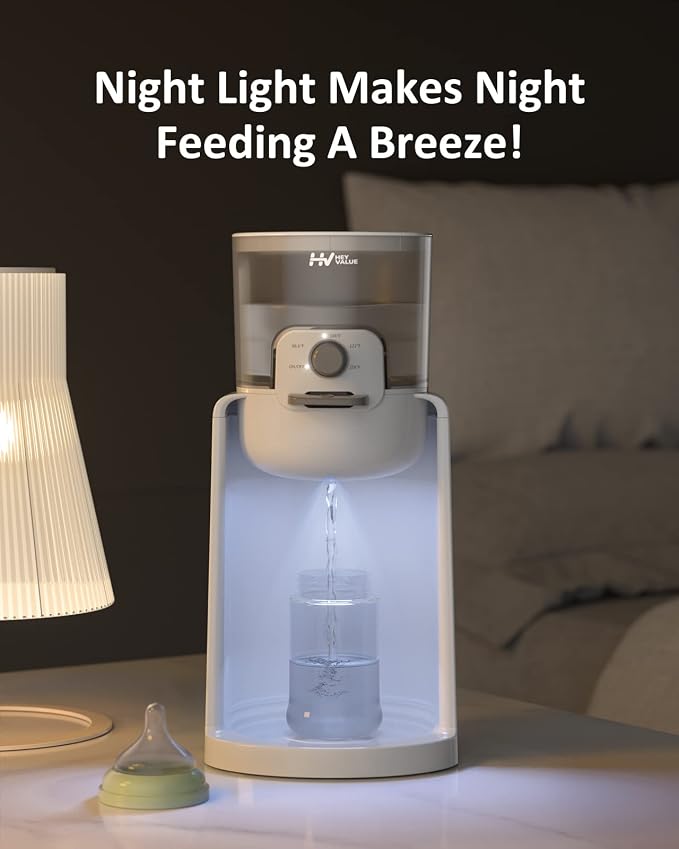 Water Warmer, HEYVALUE Baby Bottle Warmer, Formula Maker - Image 6
