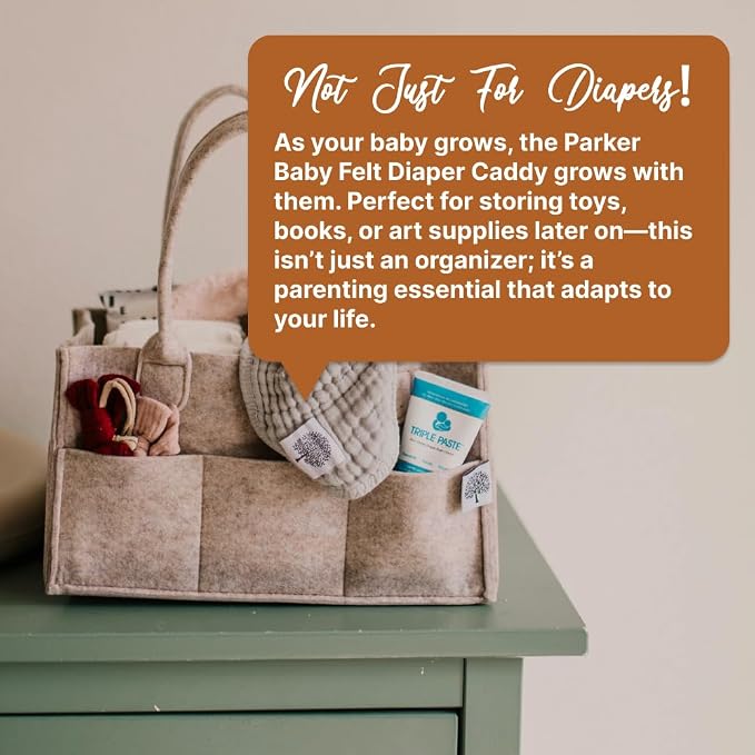 Parker Baby Co. Diaper Caddy - Image 7