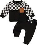 Toddler Baby Boy Fall Outfits Long Sleeve Crew Neck Pullover Sweatshirt + by Lucikamy