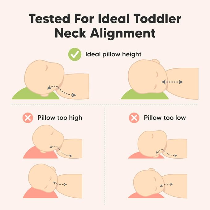 Toddler Pillow with Pillowcase - Image 6