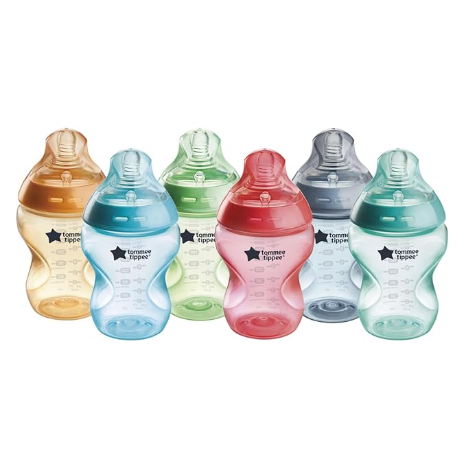 Tommee Tippee Natural Start Anti-Colic 9 oz BPA Free Baby Bottles, 0+ Months by TommeeTippee