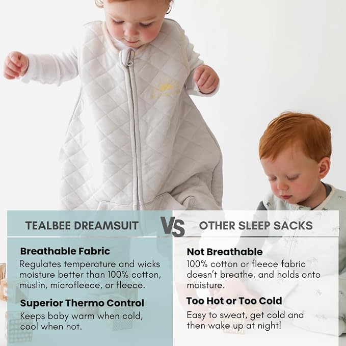 Tealbee Dreamsuit Toddler Sleep Sack - Image 3