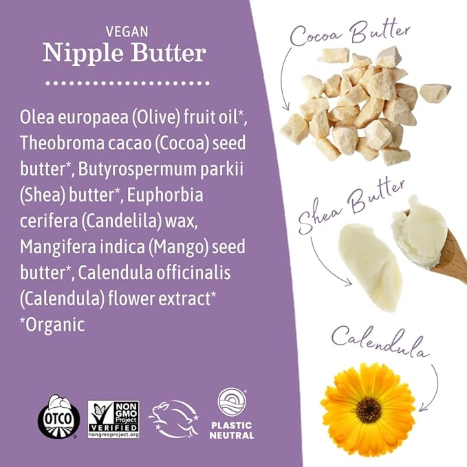 Earth Mama Vegan Nipple Butter | Cruelty-Free Breastfeeding Cream - Image 5
