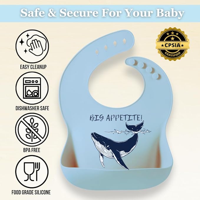 Animal Silicone Bibs for Babies - Image 6