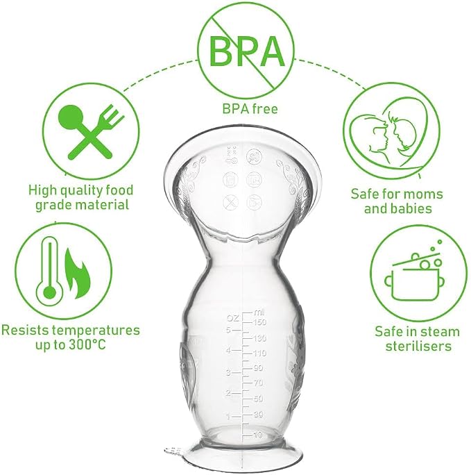 haakaa Gen.2 Manual Breast Pump 150ml/5.4oz - Image 4