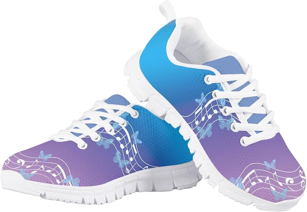 MARSVOVO First Shoes for Walking Boy Girl Athletic Lightweight Flexible Lace-up - Image 2
