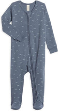 Colored Organics Baby Zip-Up Footed Sleeper by ColoredOrganics