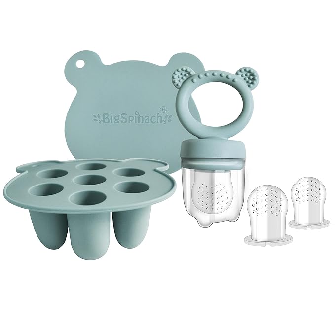 Silicone Baby Food Freezer Tray by BIGSPINACH