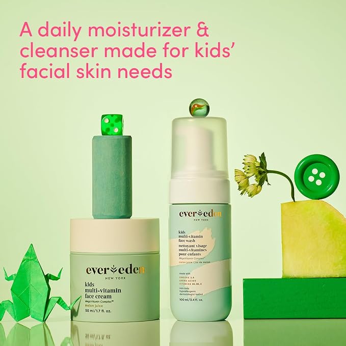 Evereden Kids Face Cream: Melon Juice, 1.7 oz. | Face Lotion | Clean and - Image 6