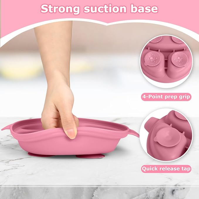 Stainless Steel Baby Plate and Bowl - Image 3