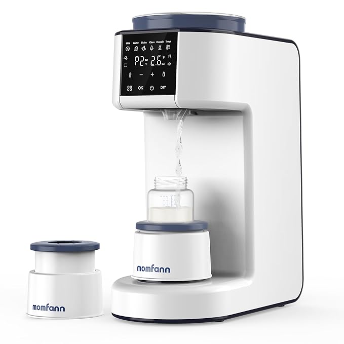 Formula Maker Pro, 2-Minute Quick Mix Baby Formula Dispenser, One-Touch by momfann