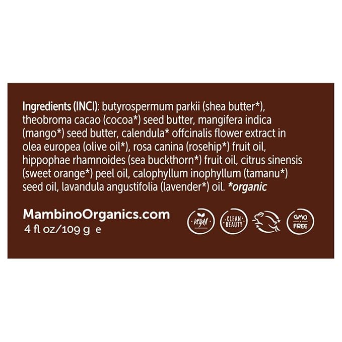 Mambino Organics Oh Baby! Belly Butter, Belly Cream - Image 3