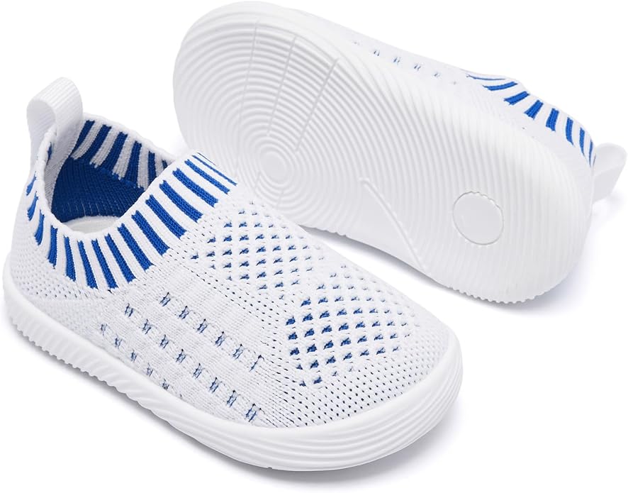 MORENDL Baby Toddler Walking Socks Non-Slip Breathable Unisex Casual Sneakers by MORENDL