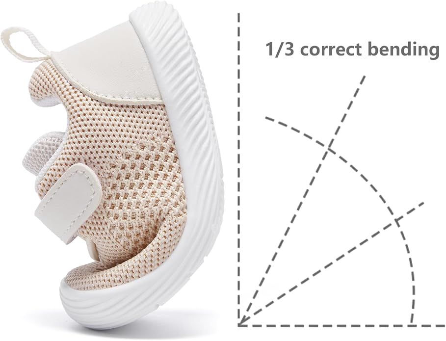 MORENDL Toddler Sneakers Baby Boys & Girls Barefoot Shoes Lightweight - Image 5