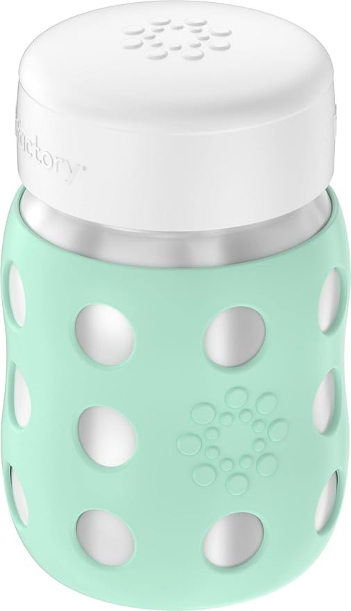 Lifefactory 8-Ounce Stainless-Steel Vacuum-Insulated Wide-Neck Baby Bottle - Image 2