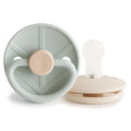 FRIGG Little Viking SilkySoft Silicone Baby Pacifier 2-Pack | Made in Denmark | by mushie