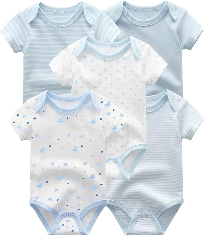 Unisex Baby Boy Girl Layette Sets Bodysuits Pants And Accessories 19 Packs - Image 2