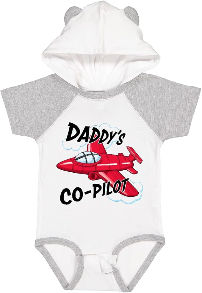 inktastic Daddys Co-Pilot for Fathers Day Baby Bodysuit by Inktastic