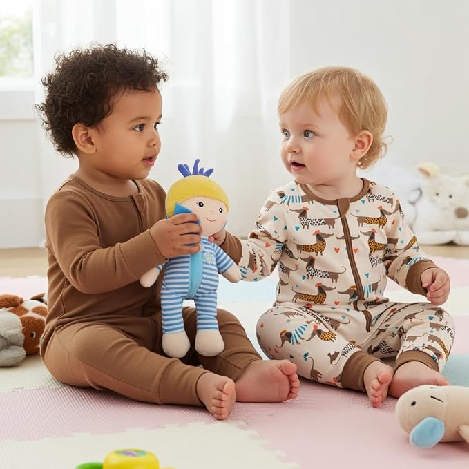 PATPAT Baby Footie Romper with Mittens - Image 3