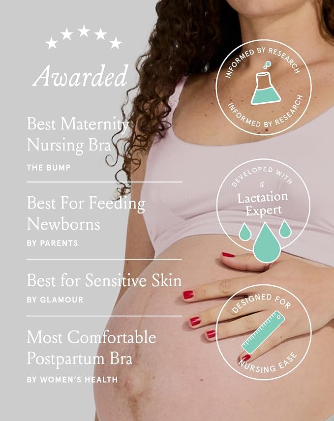 Bodily Everything Bra for Pregnancy, Nursing & Breastfeeding, Maternity & Sleep - Image 4