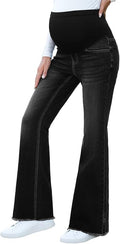 BLENCOT Maternity Jeans for Women Over Belly Pregnancy Pants Comfy Pregnant by BLENCOT