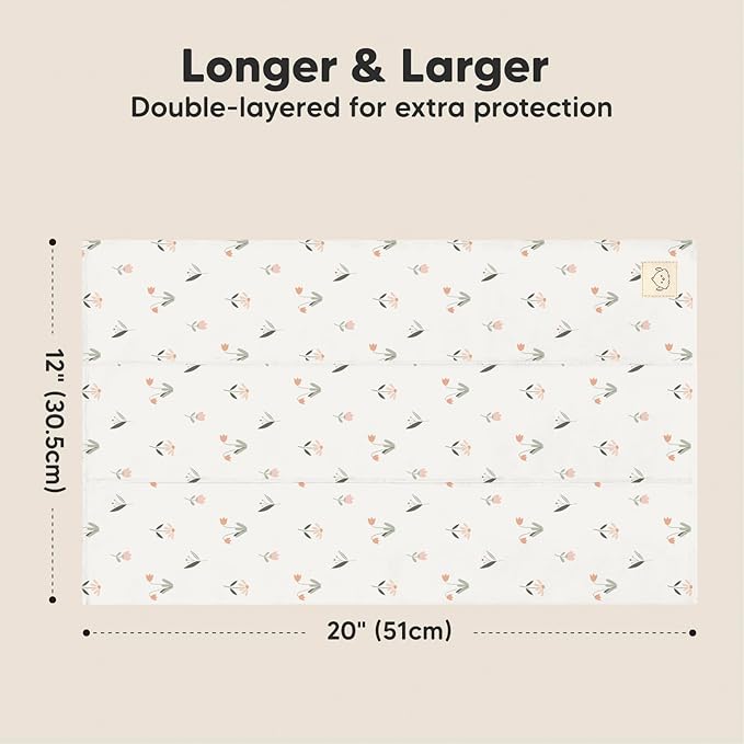 Organic Burp Cloths Baby Boy, Girl - Image 3