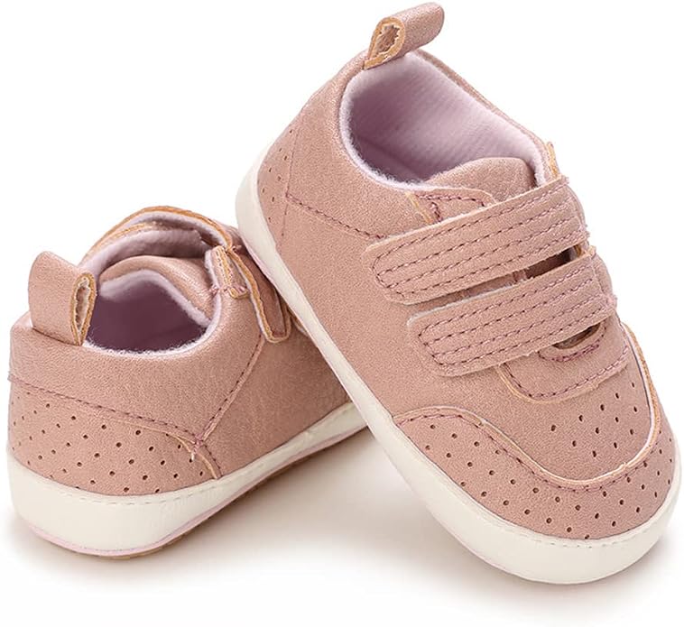 Clowora Baby Boys Girls Shoes Non-Slip Rubber Sole Sneakers Infant First - Image 3