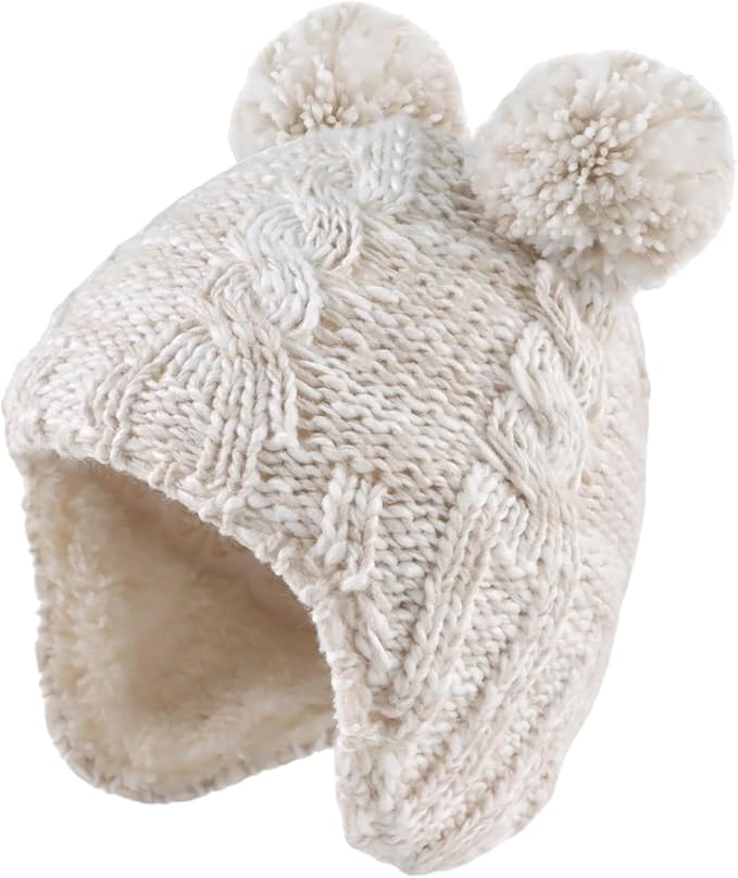 Zsedrut Winter Baby Boy Hats Pompom Baby Beanie by Zsedrut